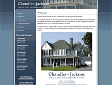 Tablet Screenshot of chandlerjacksonfh.com